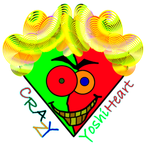 Crazy YoshiHeart - grün/rot