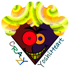 Crazy YoshiHeart - braun/lila