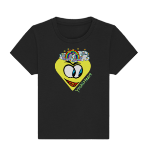 YoshiHeart - Edition 1 - gelb - Baby Organic Shirt