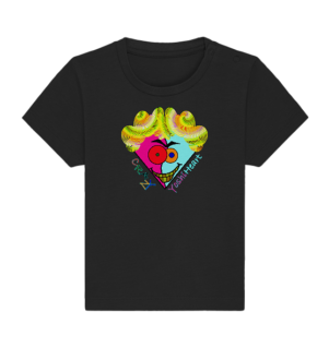 Crazy YoshiHeart - Das verrückte Herz - pink/frozen - Baby Organic Shirt