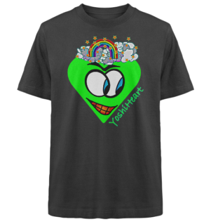YoshiHeart - Edition 1 - grün - Heavy Oversized Organic Shirt