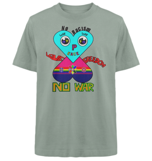 YoshiHeart Human - Heavy Oversized Organic Shirt