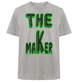 The Maker & The Brain - Heavy Oversized Organic Shirt