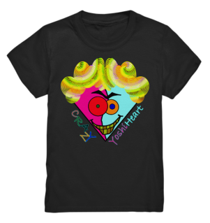 Crazy YoshiHeart - Das verrückte Herz - pink/frozen - Kids Premium Shirt