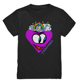 YoshiHeart - Edition 1 - lila - Kids Premium Shirt