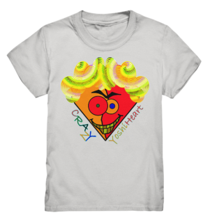 Crazy YoshiHeart - Das verrückte Herz - orange/rot - Kids Premium Shirt