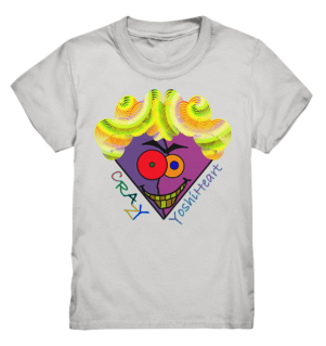Crazy YoshiHeart - Das verrückte Herz - violett/lila - Kids Premium Shirt