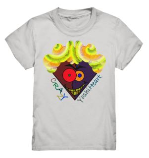 Crazy YoshiHeart - Das verrückte Herz - braun/violett - Kids Premium Shirt