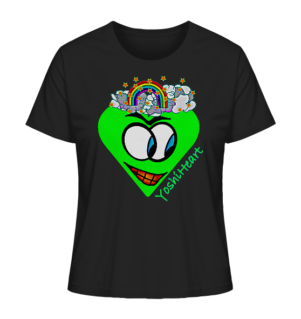 YoshiHeart - Edition 1 - grün - Ladies Organic Shirt