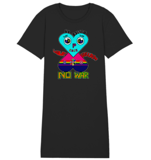 YoshiHeart Human - Ladies Organic Shirt Dress