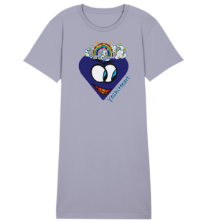 YoshiHeart - Edition 1 - dunkelblau - Ladies Organic Shirt Dress