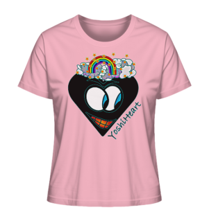 YoshiHeart - Edition 1 - schwarz - Ladies Organic Shirt
