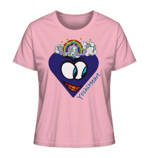 YoshiHeart - Edition 1 - dunkelblau - Ladies Organic Shirt