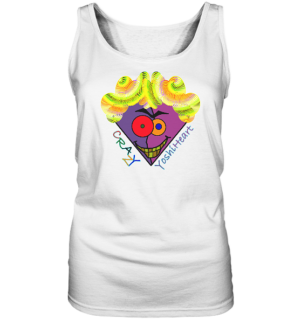 Crazy YoshiHeart - Das verrückte Herz - violett/lila - Ladies Tank-Top