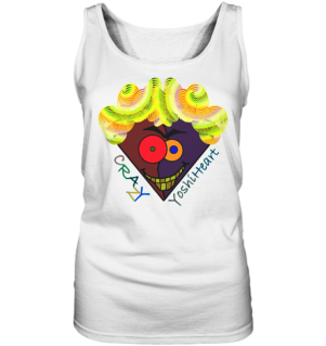 Crazy YoshiHeart - Das verrückte Herz - braun/violett - Ladies Tank-Top