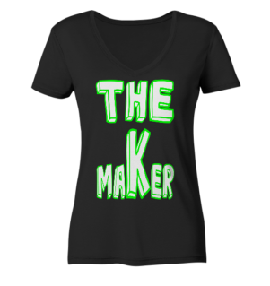 The Maker - Ladies V-Neck Shirt
