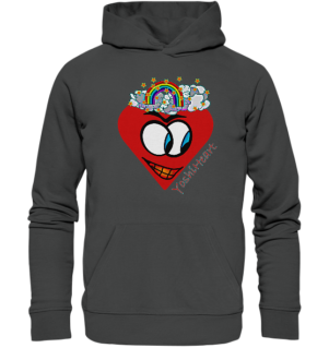 YoshiHeart - Edition 1 - rot - Organic Basic Hoodie