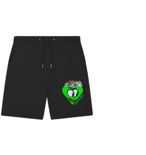 YoshiHeart - Edition 1 - grün - Organic Jogger Shorts