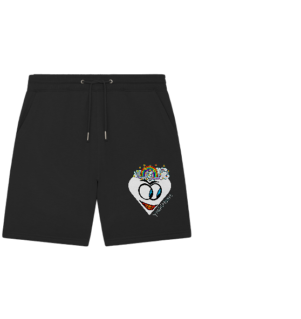 YoshiHeart - Edition 1 - weiß - Organic Jogger Shorts