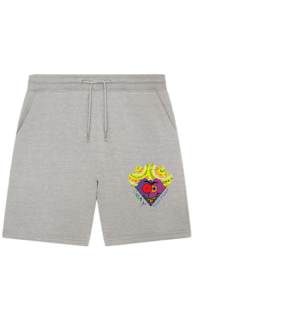 Crazy YoshiHeart - Das verrückte Herz - violett/lila - Organic Jogger Shorts