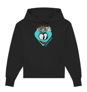 YoshiHeart - Edition 1 - hellblau - Organic Oversize Hoodie