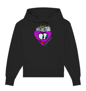 YoshiHeart - Edition 1 - lila - Organic Oversize Hoodie