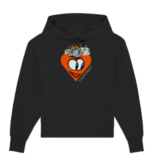 YoshiHeart - Edition 1 - orange - Organic Oversize Hoodie