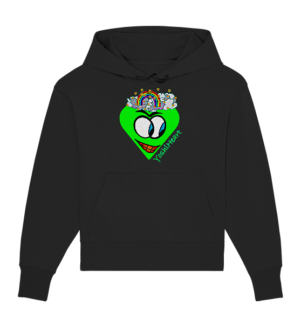 YoshiHeart - Edition 1 - grün - Organic Oversize Hoodie