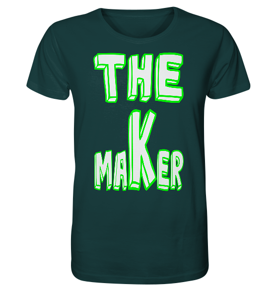 The Maker & The Brain - Organic Shirt – Bild 5