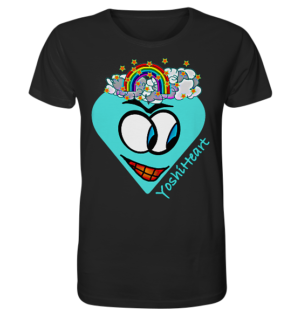 YoshiHeart - Edition 1 - hellblau - Organic Shirt