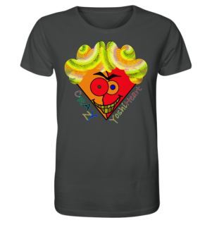 Crazy YoshiHeart - Das verrückte Herz - orange/rot - Organic Shirt