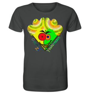 Crazy YoshiHeart - Das verrückte Herz - gelb/grün - Organic Shirt