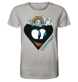 YoshiHeart - Edition 1 - schwarz - Organic Shirt