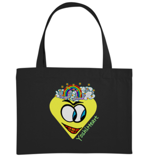 YoshiHeart - Edition 1 - gelb - Organic Shopping-Bag