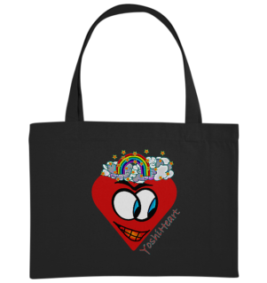 YoshiHeart - Edition 1 - rot - Organic Shopping-Bag
