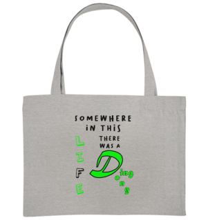 Somewhere in this Life there was a Ding Dong... - Organic Shopping-Bag