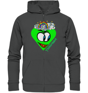 YoshiHeart - Edition 1 - grün - Organic Zipper
