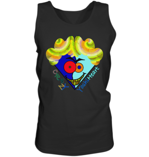 Crazy YoshiHeart - Das verrückte Herz - blau/frozen - Tank-Top
