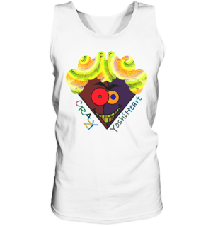 Crazy YoshiHeart - Das verrückte Herz - braun/violett - Tank-Top