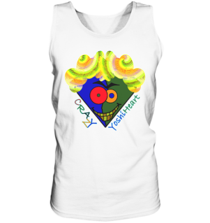 Crazy YoshiHeart - Das verrückte Herz - blau/grün - Tank-Top