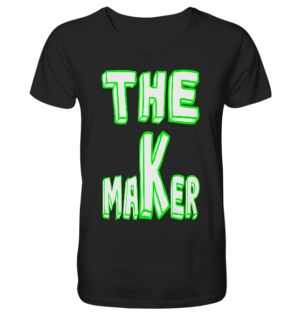 The Maker & The Brain - V-Neck Shirt