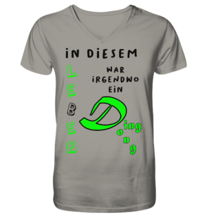 In diesem Leben war irgendwo ein DingDong... - V-Neck Shirt