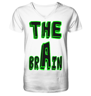 The Brain & The Maker - V-Neck Shirt